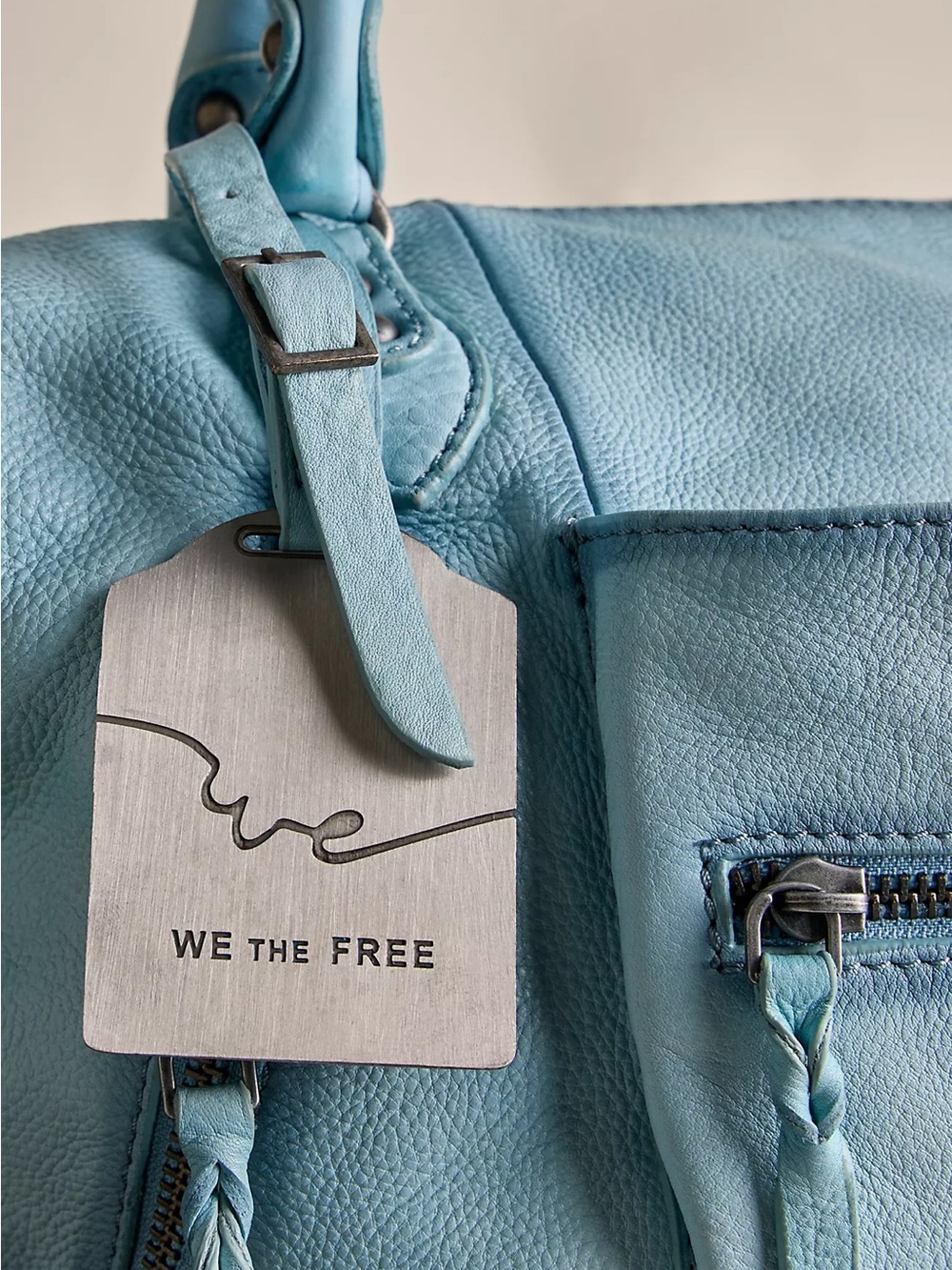WASHED SAIL We The Free Baby Emerson Tote Bag - Picture 5 of 6